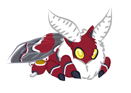 Resting moth ($10)** (Vail)